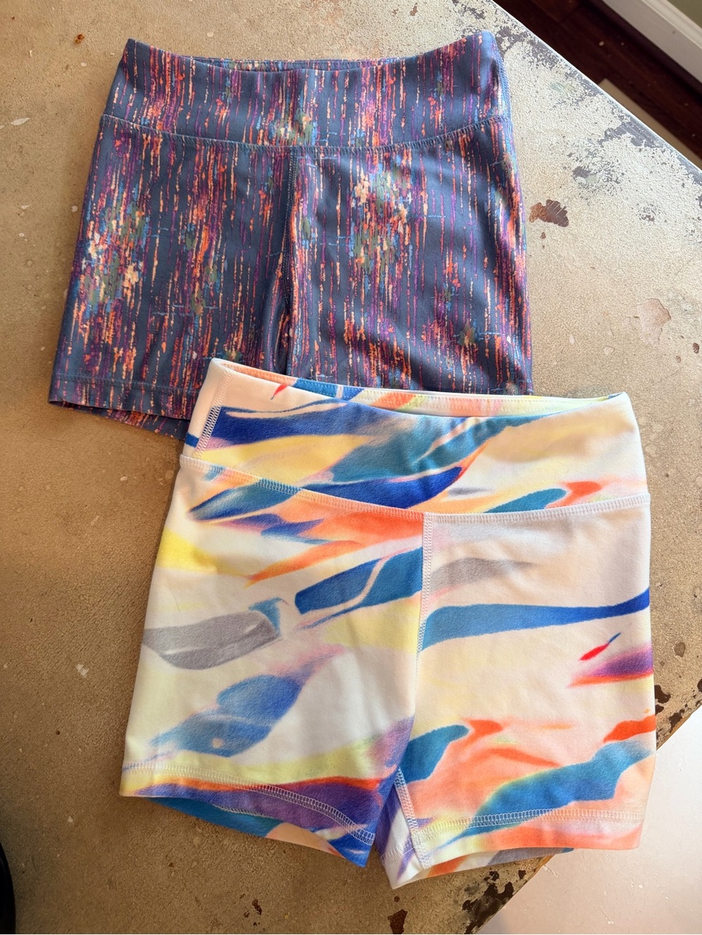 Girls 10/12 DSG Bike Shorts Abstract